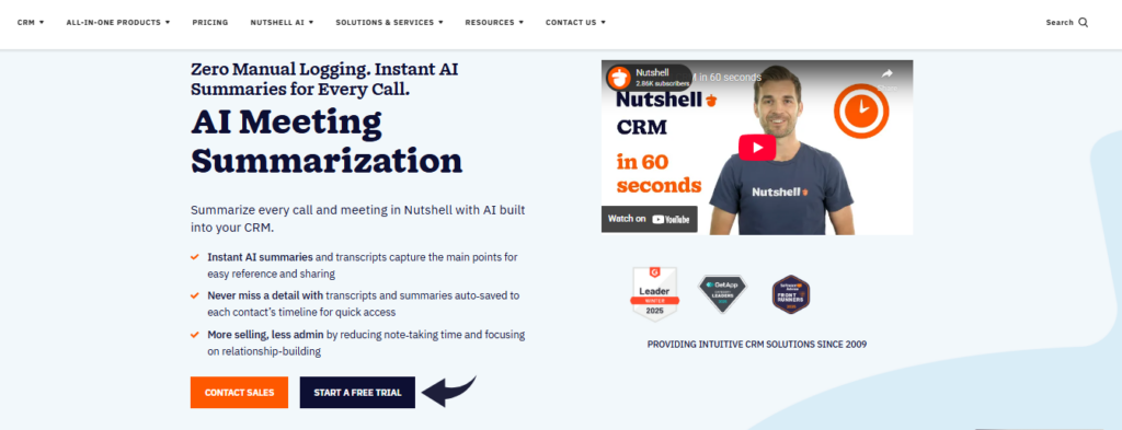 Nutshell AI Meeting Summarization