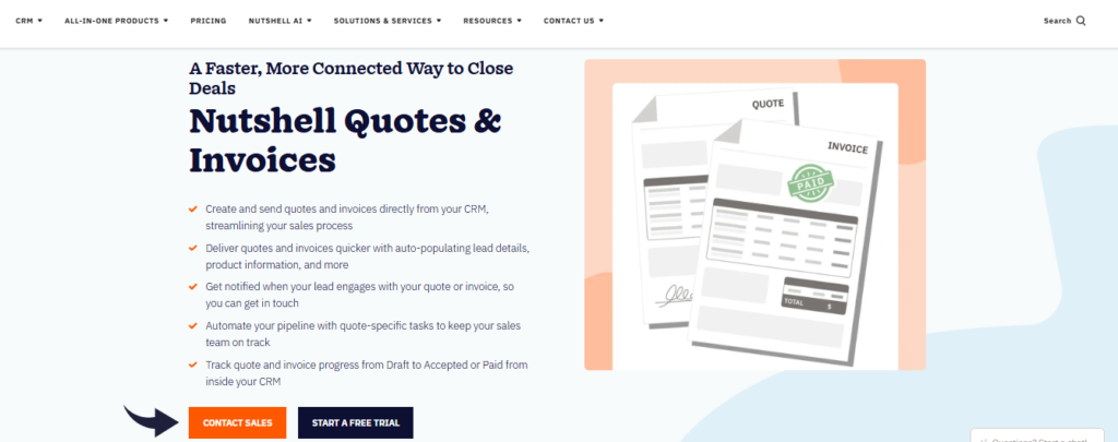 Nutshell Quotes & Invoices