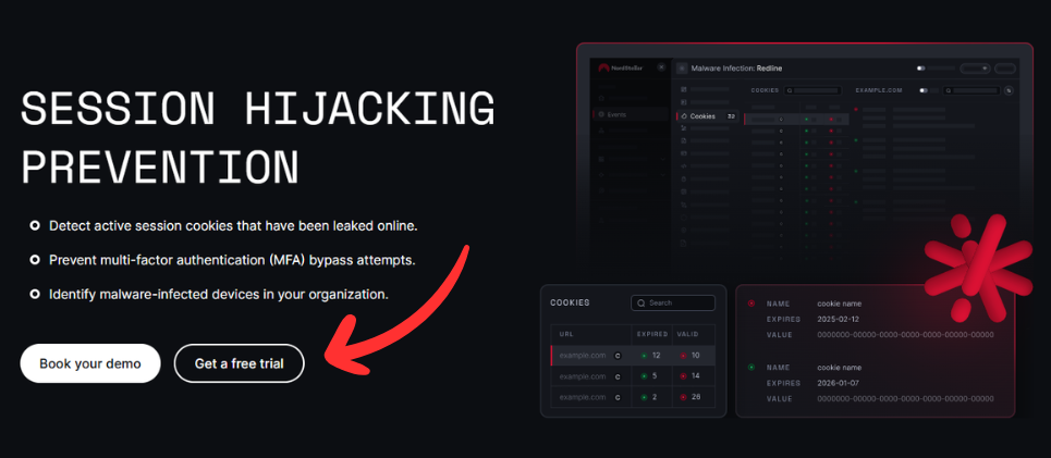 Recenzja NordStellar: Zwiększ swoje cyberbezpieczeństwo w 2025 roku 7 Session hijacking prevention