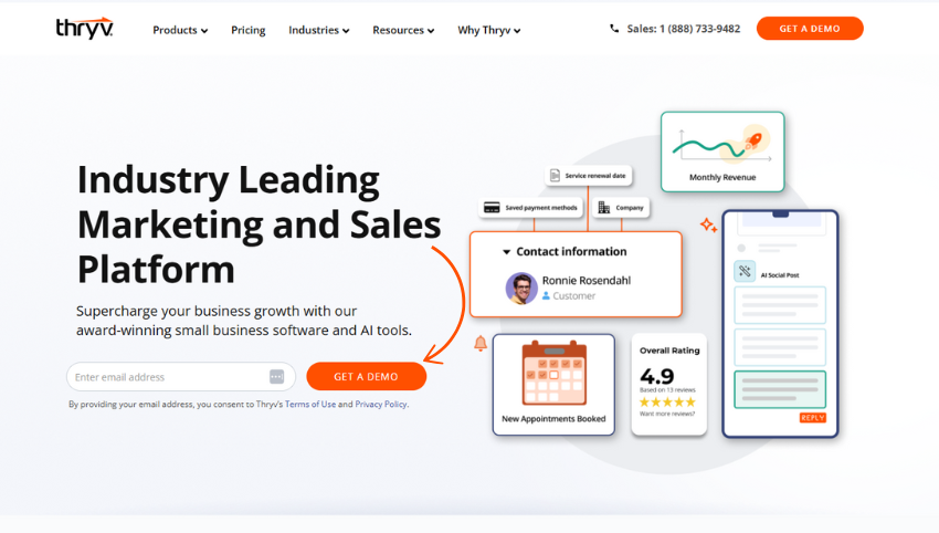 THRYV Homepage