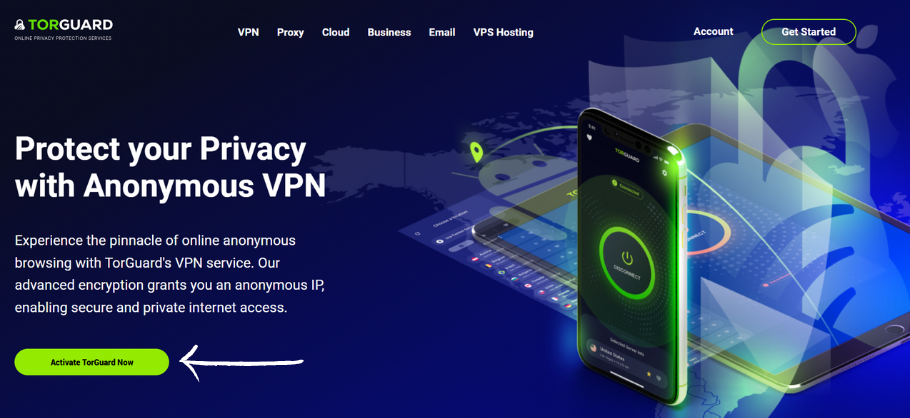 Torguard Homepage