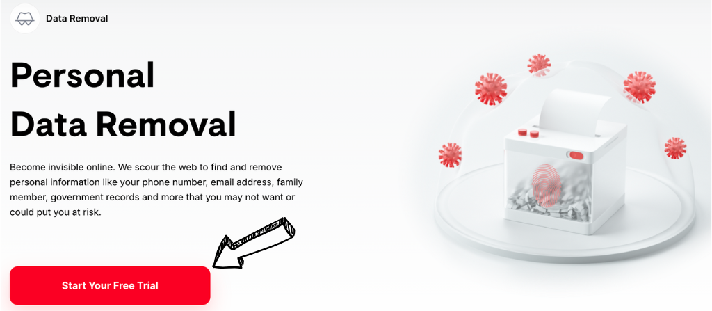 Virtual Shield data removal