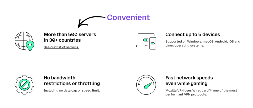 mozilla vpn convinient