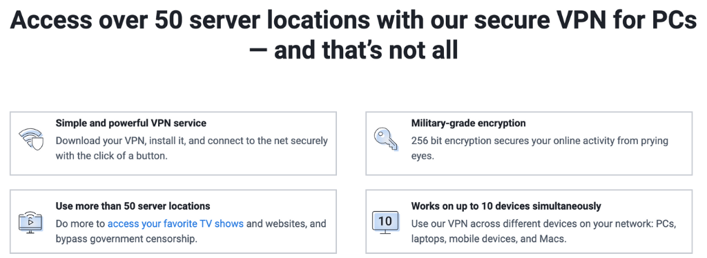 Top benefits of AVG VPN