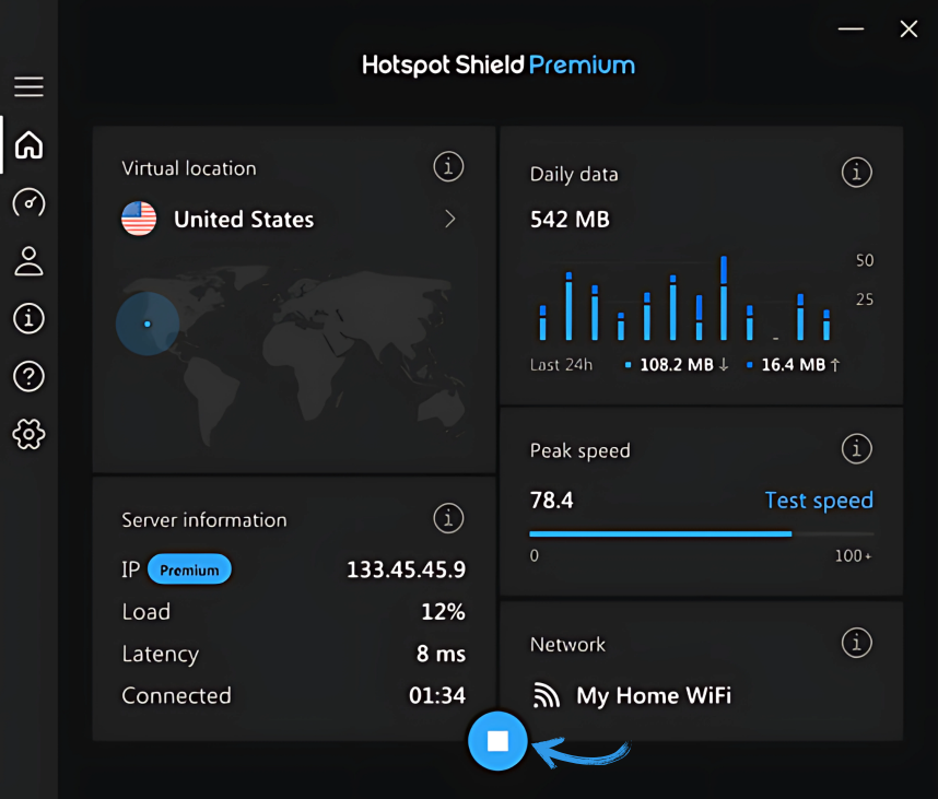 Using Hotspot Shield