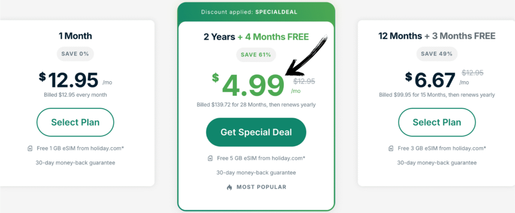 expressvpn pricing