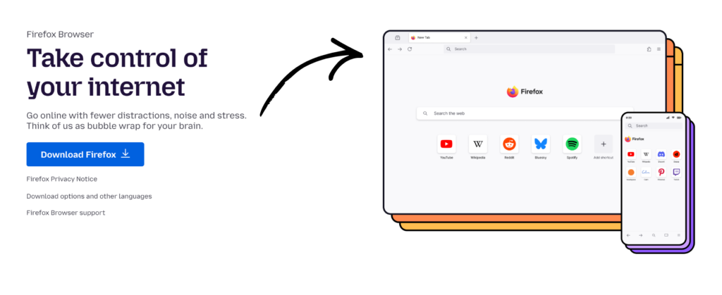 mozilla vpn firefox extension