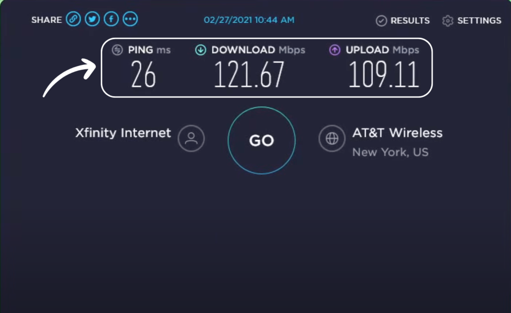 Test Your Connection Speed With PIA
