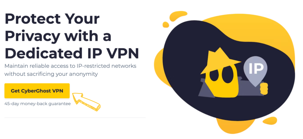 Dedicated IP in Cyberghost