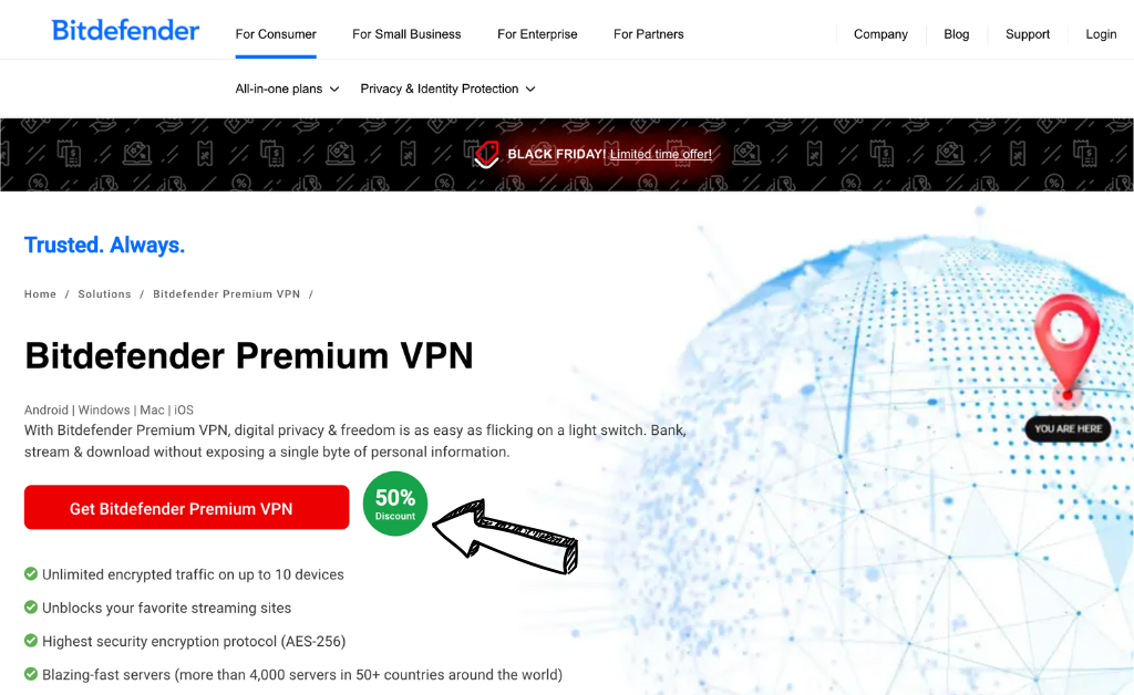 Getting Started with Bitdefender VPN