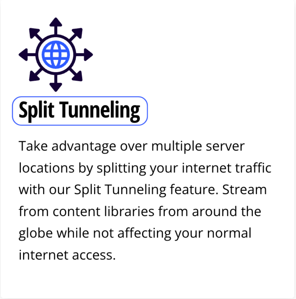 VyprVPN Split Tunneling