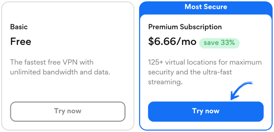 Hotspot Shield pricing
