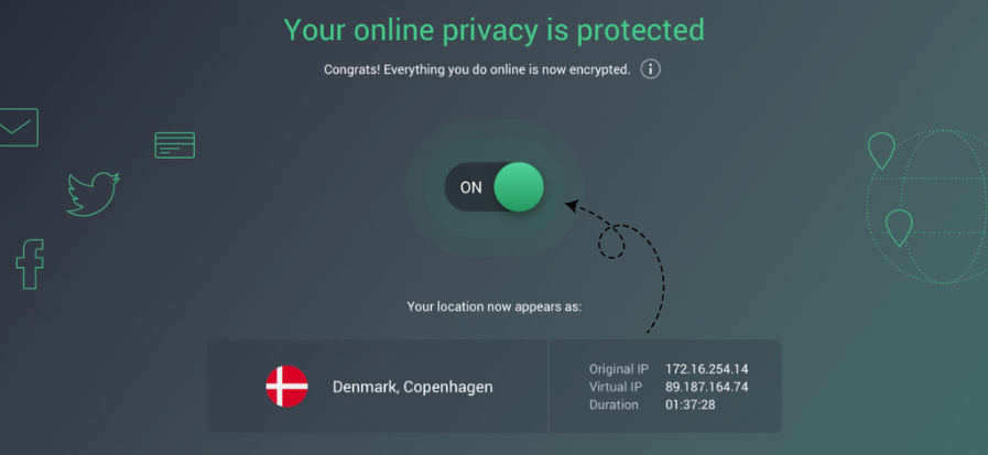 Using AVG VPN