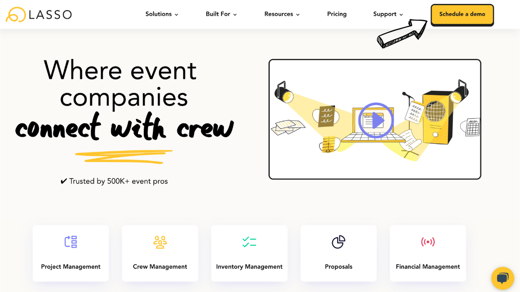 Lasso homepage