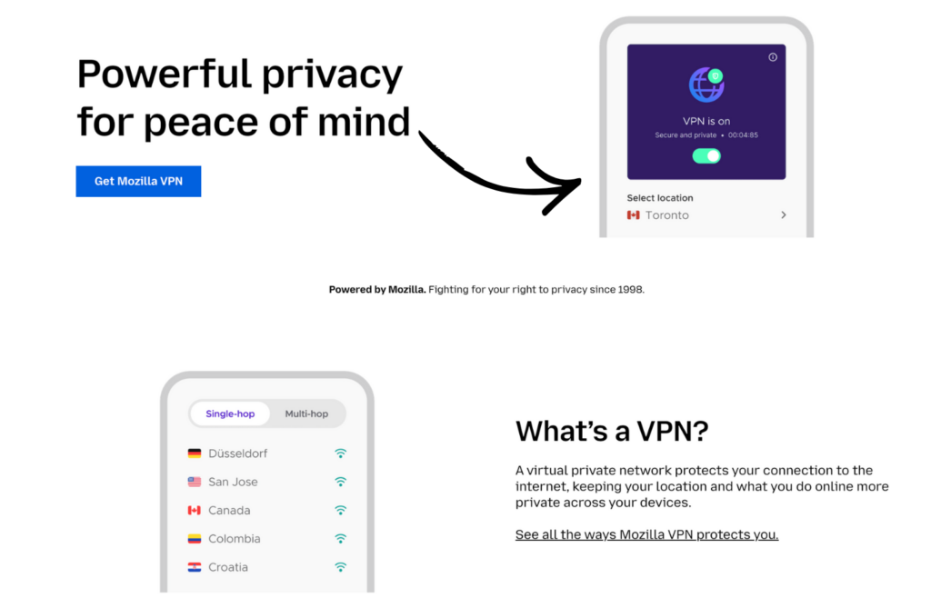 mozilla vpn