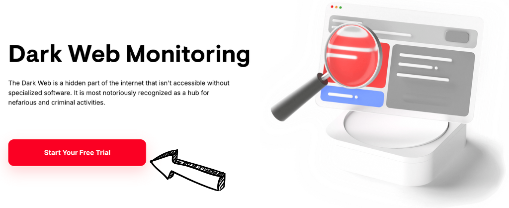 Virtual shield Dark Web Monitoring