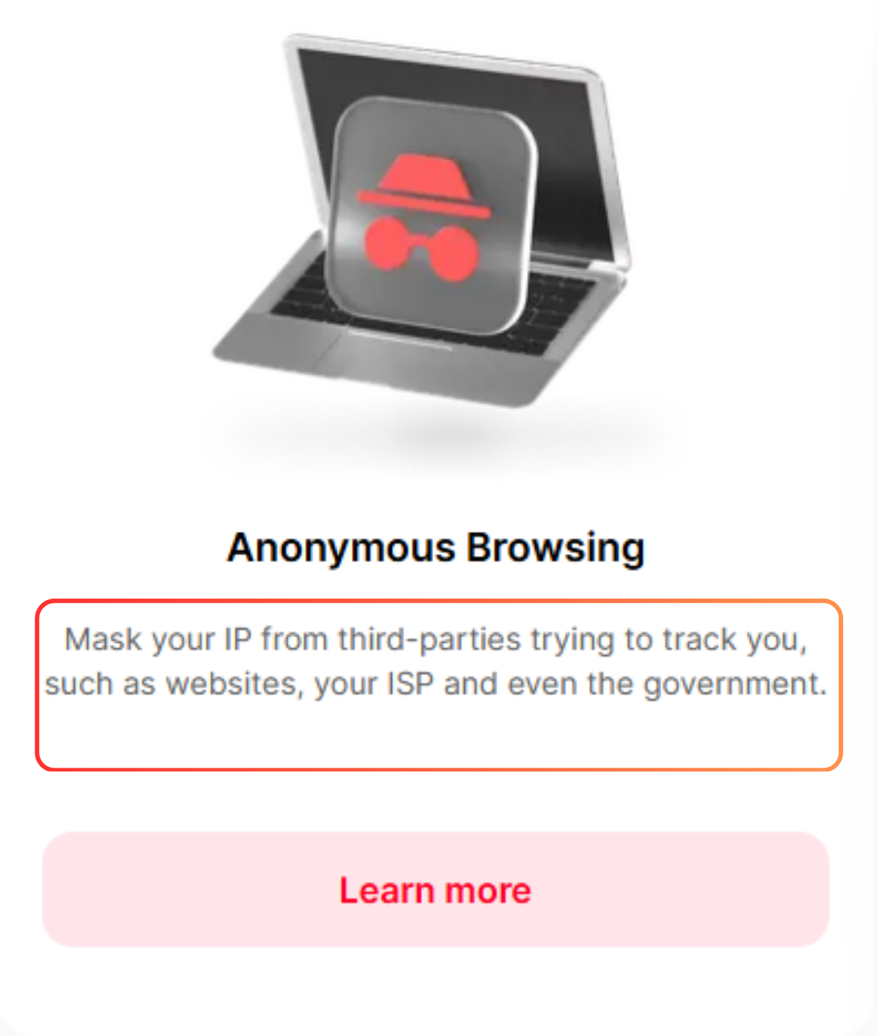 Virtual Shield Anonymous Browsing