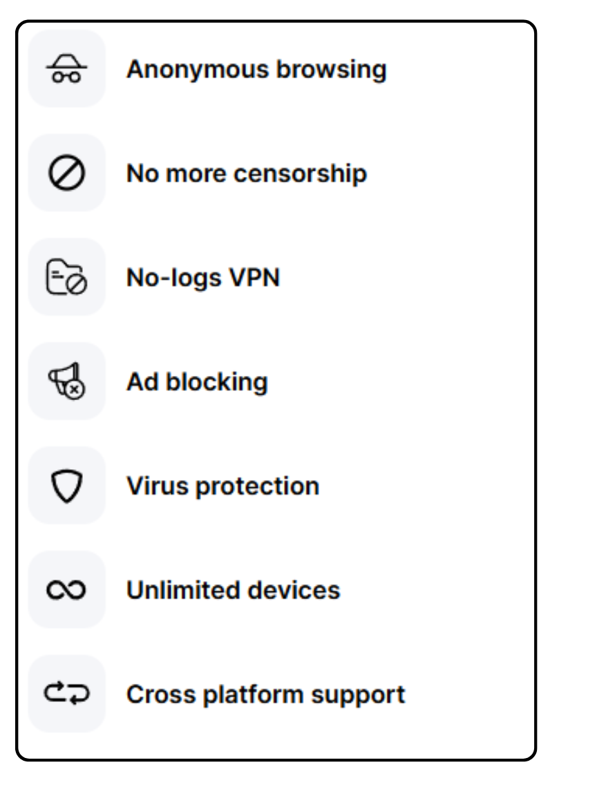 Virtual Shield top benefits