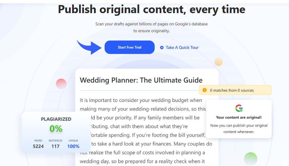 Writerzen Plagiarism Checker 1