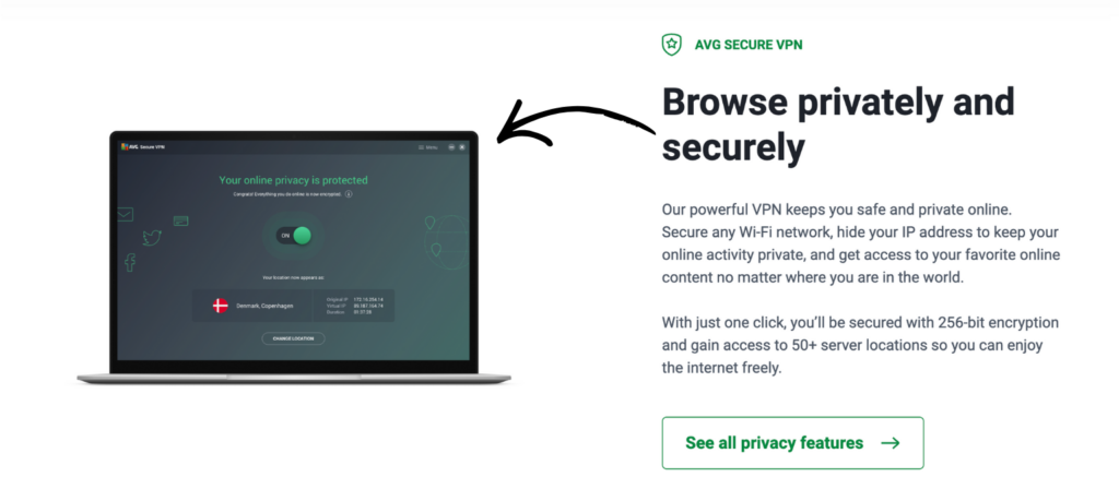 avg secure vpn