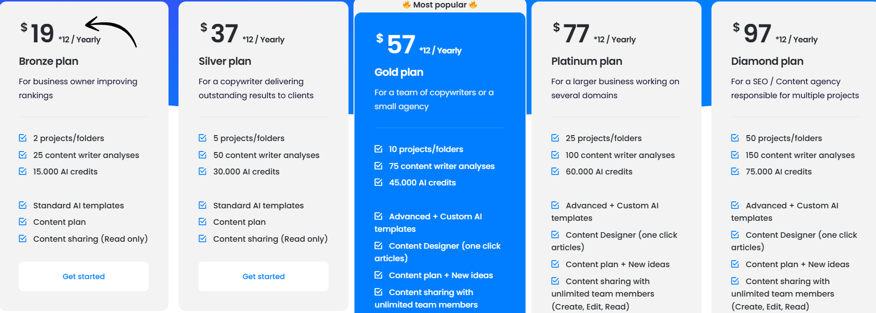 neuron pricing