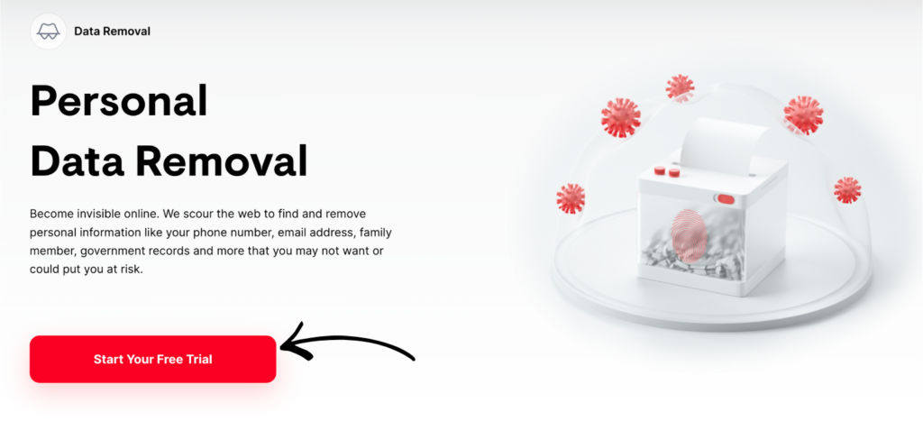 virtual shield personal data removal