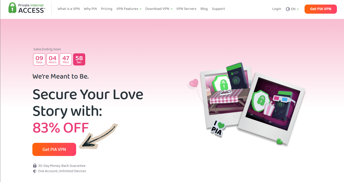 private internet access homepage