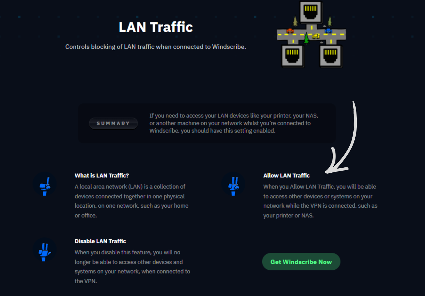How to Use Windscribe Step by Step — 2026 Tutorial 10 windscribe LAN Traffic