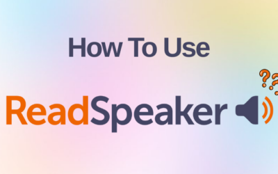 How to Use ReadSpeaker Text-to-Speech Tools in 2026