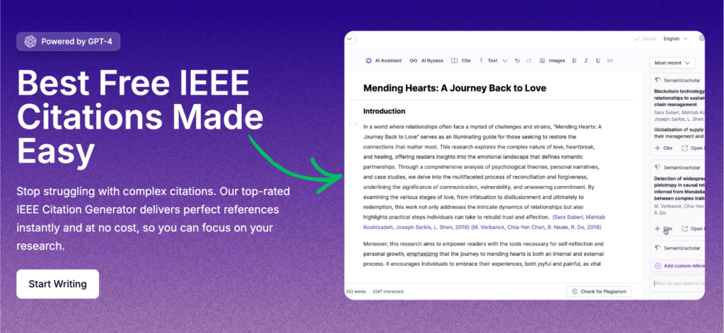 cowriter IEEE Citation Generator
