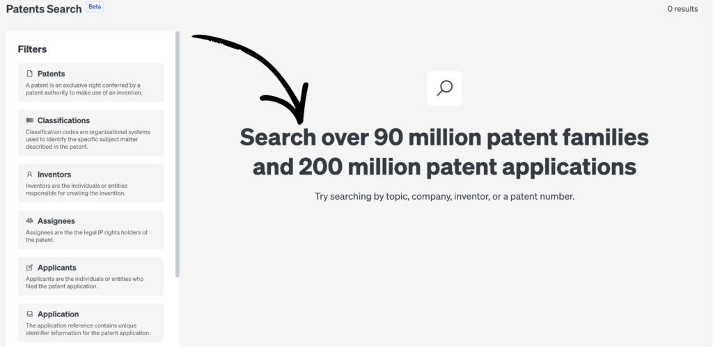 scite Patents Search