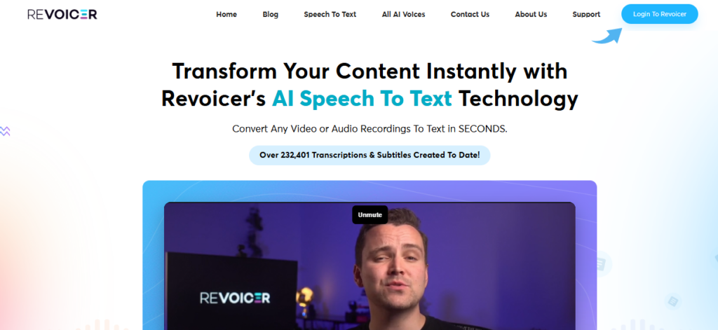 Revoicer AI Speech To Text