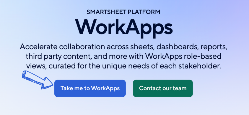 Smartsheet no code work