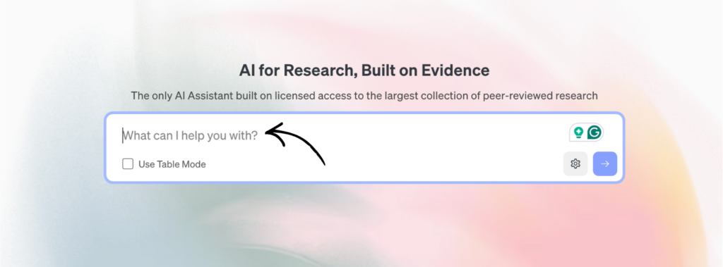 scite custom dashboard