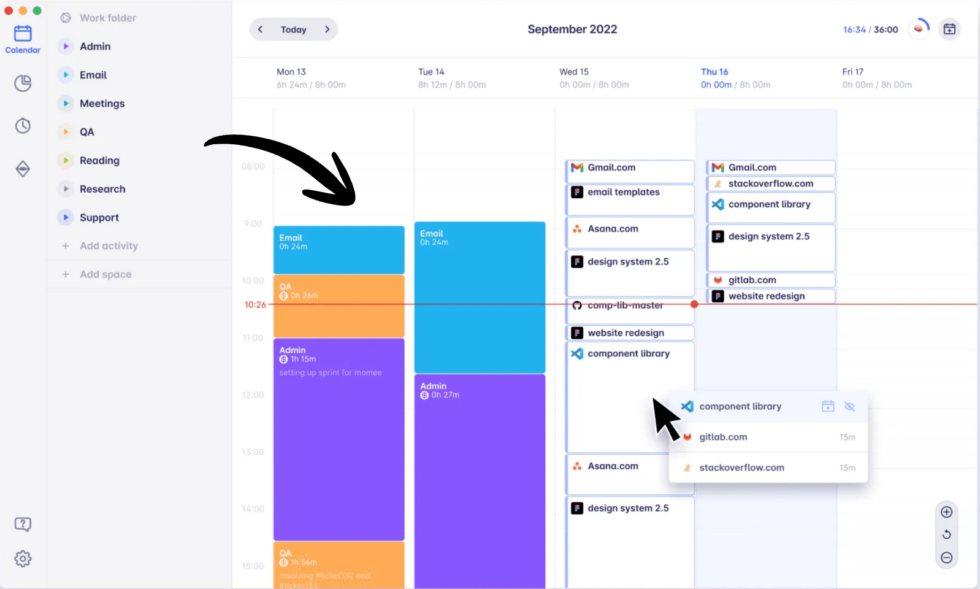 Early Automated Time Tracking