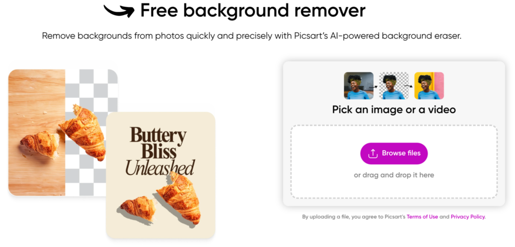 Picsart Background Remover