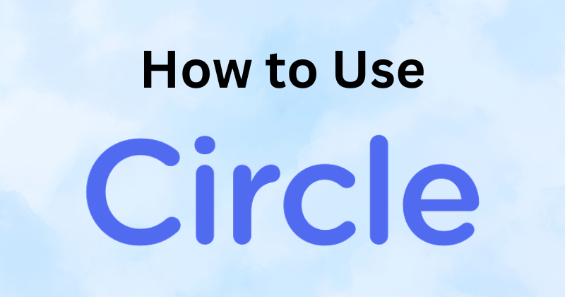 how to use circle‍‍