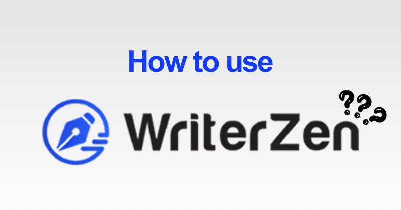 How to Use WriterZen