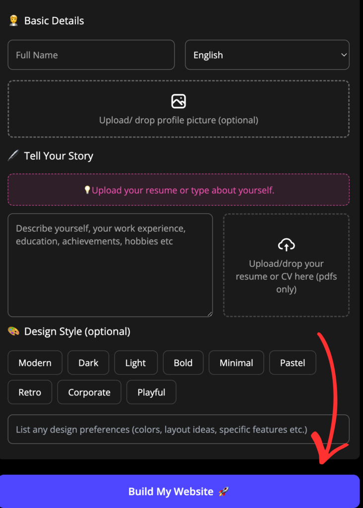 Butternut Review: Best AI Website Builder in 2026? 6 butternut Portfolio Website builder