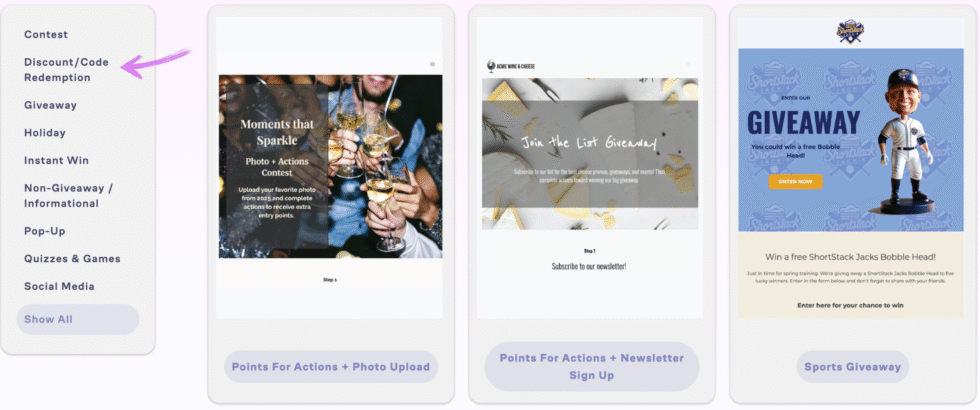 ShortStack Templates