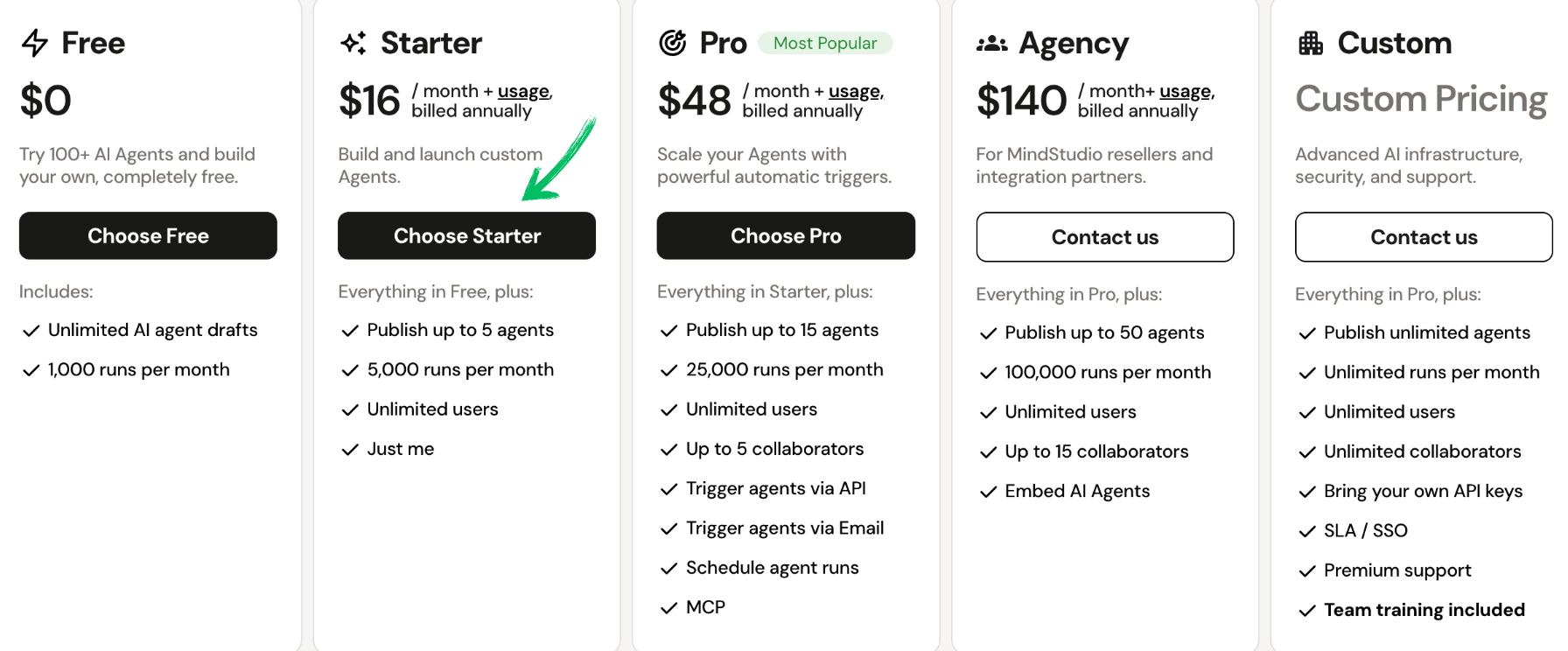 mindstudio pricing