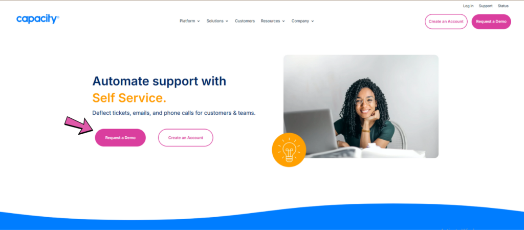 capacity homepage