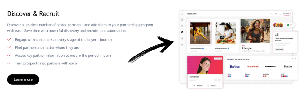 Impact Review: Affiliate Platform Deep Dive in 2025! 8 impact recruitment automation