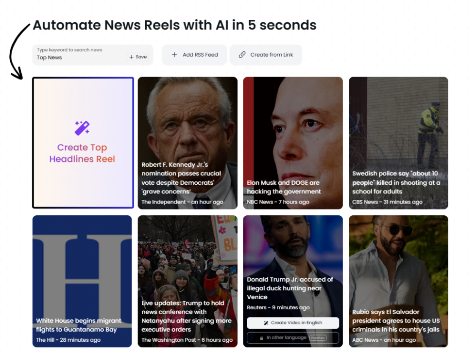Makereels AI Review –  Creating Automated Reels With Cloned Voice