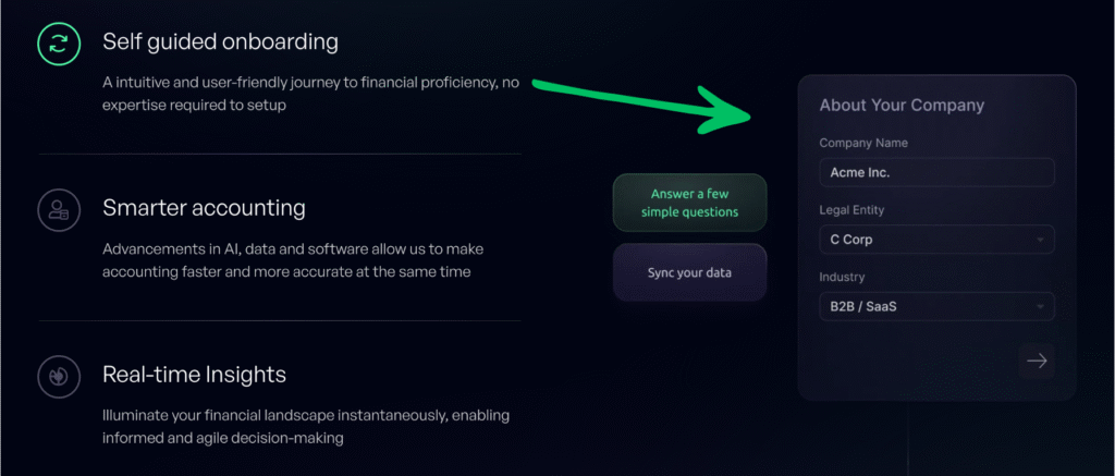 puzzle io Self guided onboarding