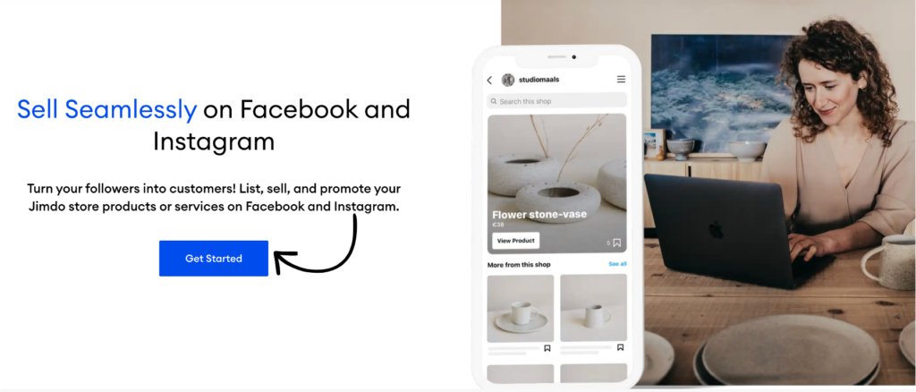 jimdo social media integration