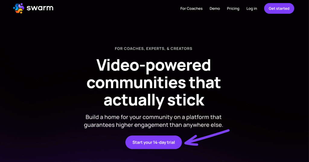 swarm homepage