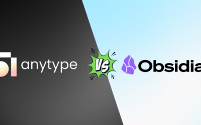 Anytype vs Obsidian: Choose Your Productivity Tool in 2025!