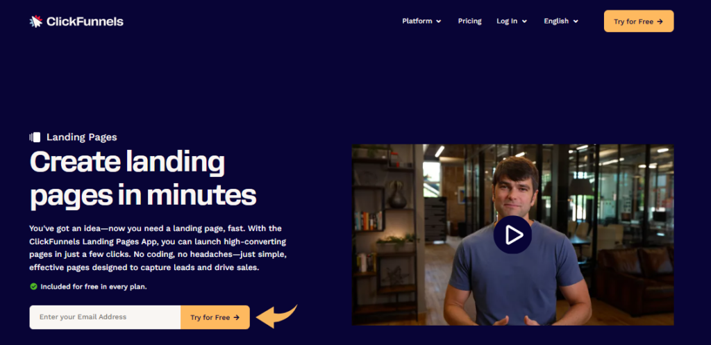 Clickfunnels Landing Pages