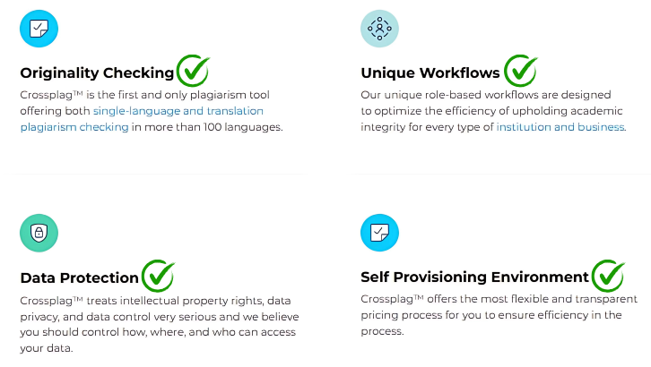 Crossplag Top Benefits
